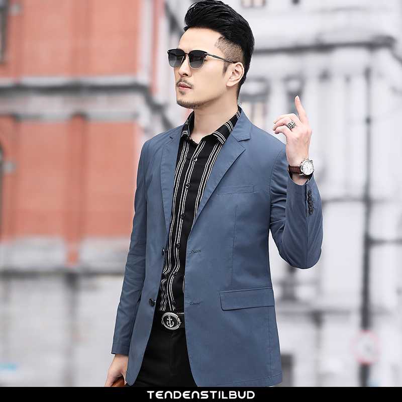 Billige slim fit blazer herre - tendenstilbud.com