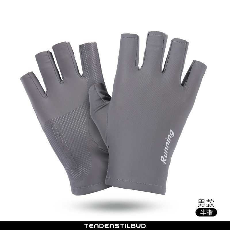 Vær forsigtig overraskende I hele verden Handsker herre outdoor tynd sommer grå - tendenstilbud.com