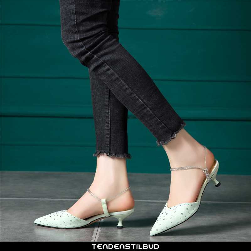 hæle sandaler dame lyserød - tendenstilbud.com