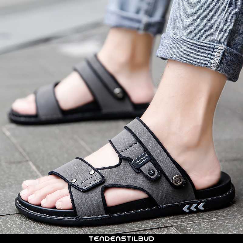 Hjemmesko sandaler herre casual sports strand trend sommer -