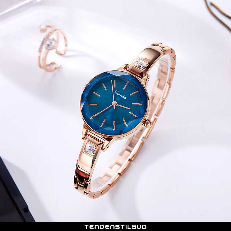 Armbåndsur Dame Mode Elegante Blå