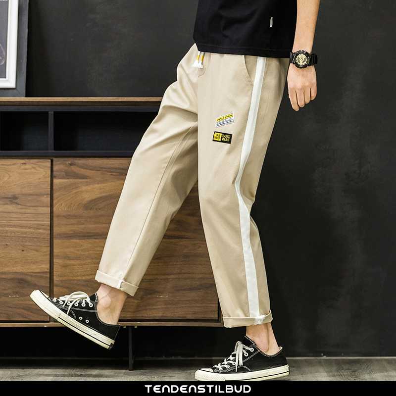 Bukser Herre Casual Alt Matcher Khaki