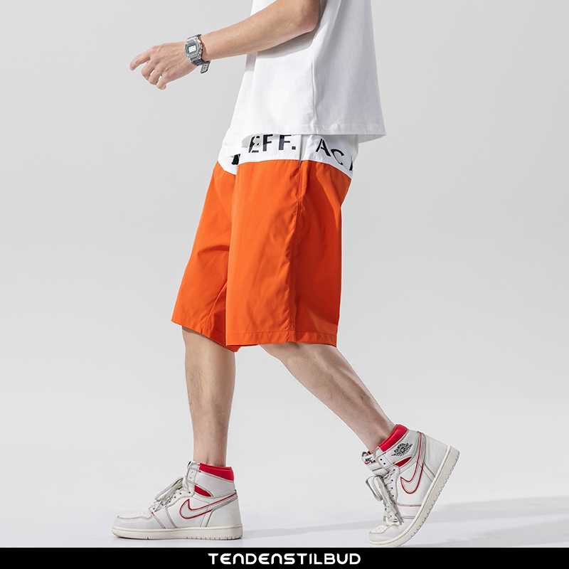 Bukser Herre Shorts Bomuld Casual Ren