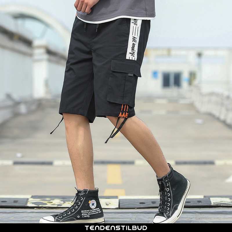 Bukser Herre Shorts Cargo Ungdom