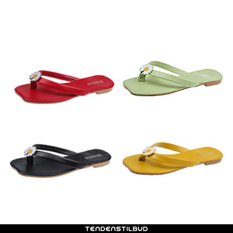 Flip Flop Dame Klip Klapper Flade Mesh