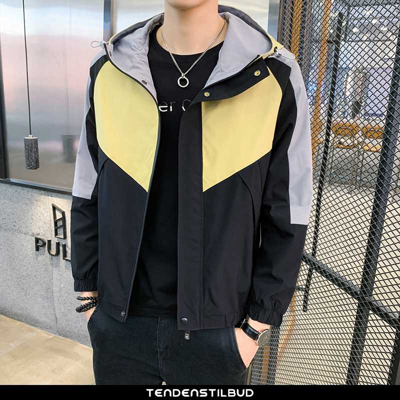 Jakke Herre Frakke Slim Fit Baseball