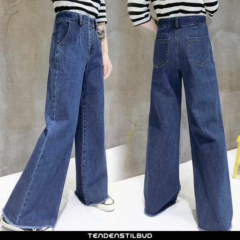 Jeans Dame Cowboybukser Mode Ren