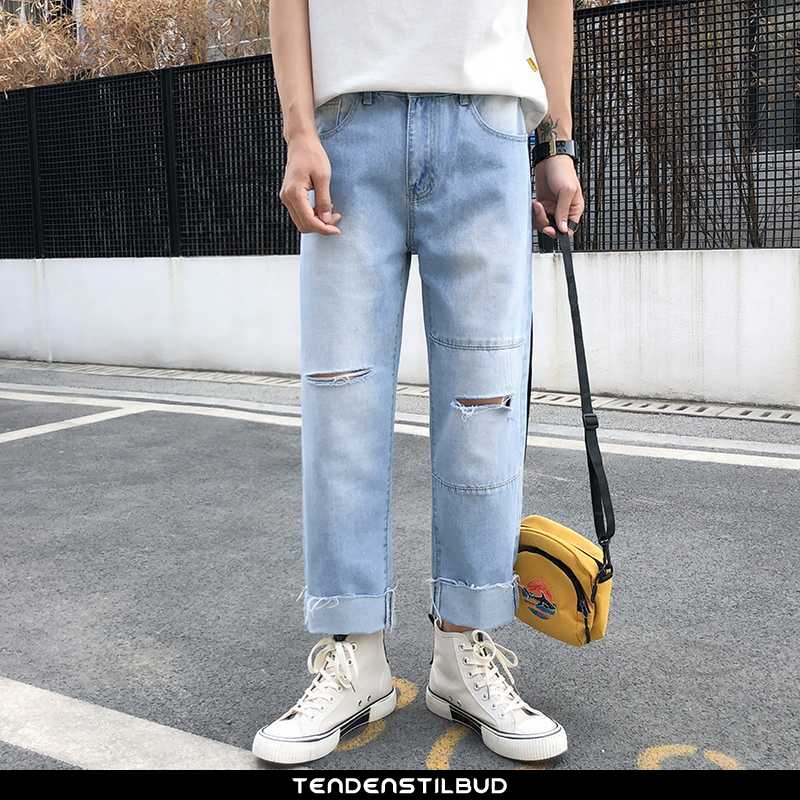 Jeans Herre Bukser Denim Trend Harlan