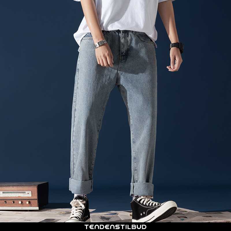 Jeans Herre Bukser Denim Trend Ny