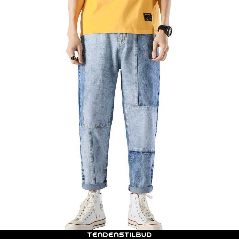 Jeans Herre Cowboybukser Med Huller 2020