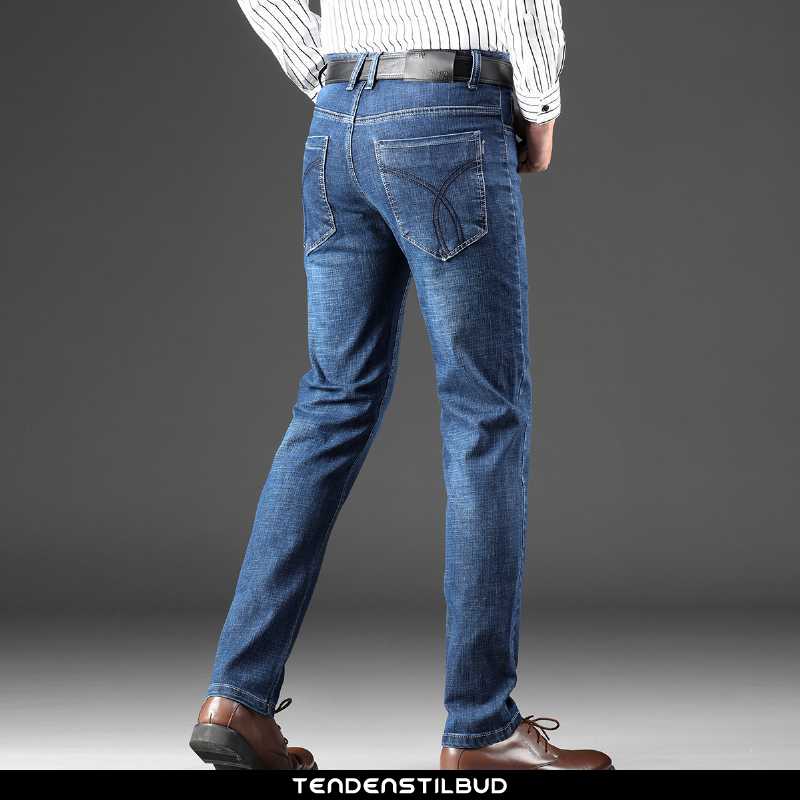 Jeans Herre Cowboybukser Straight 2021