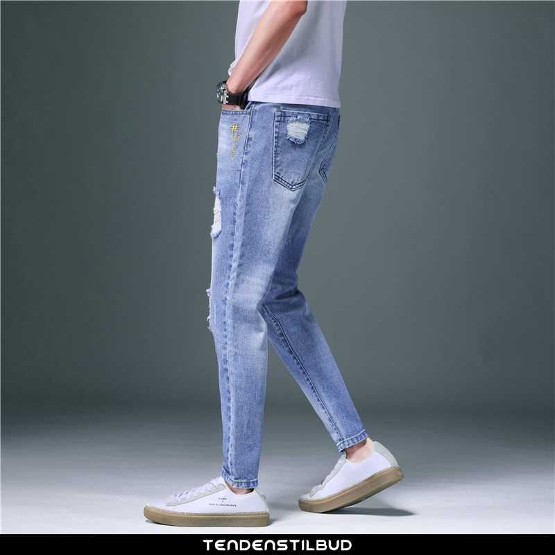 Jeans Herre Cowboybukser Stretch 2020