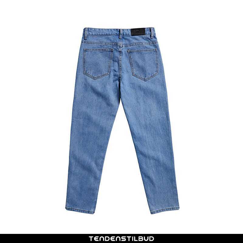 Jeans Herre Cowboybukser Trend Studerende