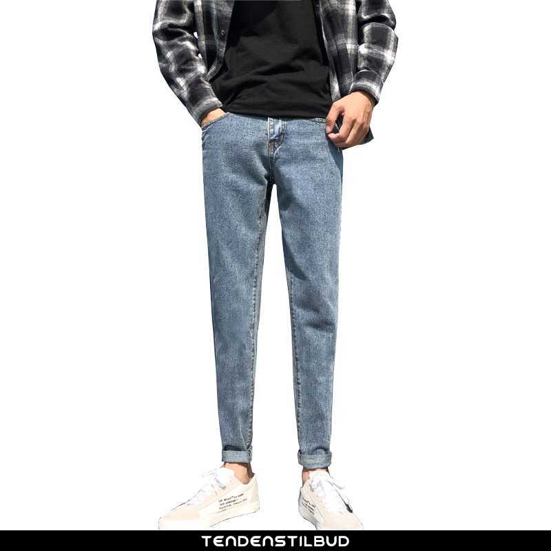 Jeans Herre Cowboybukser Trend Vask