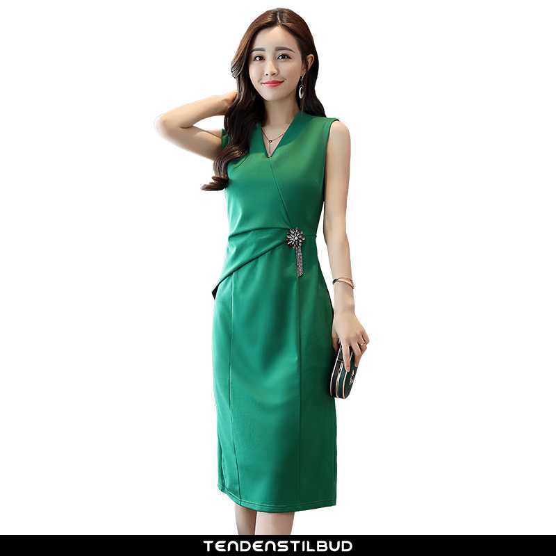 Kjoler Dame Kjole Casual Simple