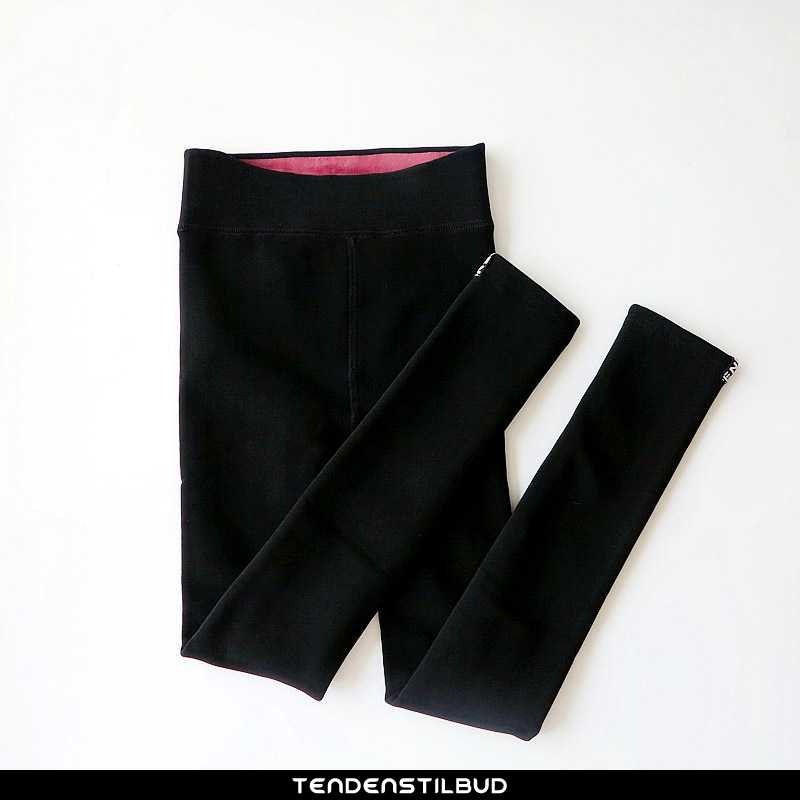 Leggings Dame Casual Ren Sort