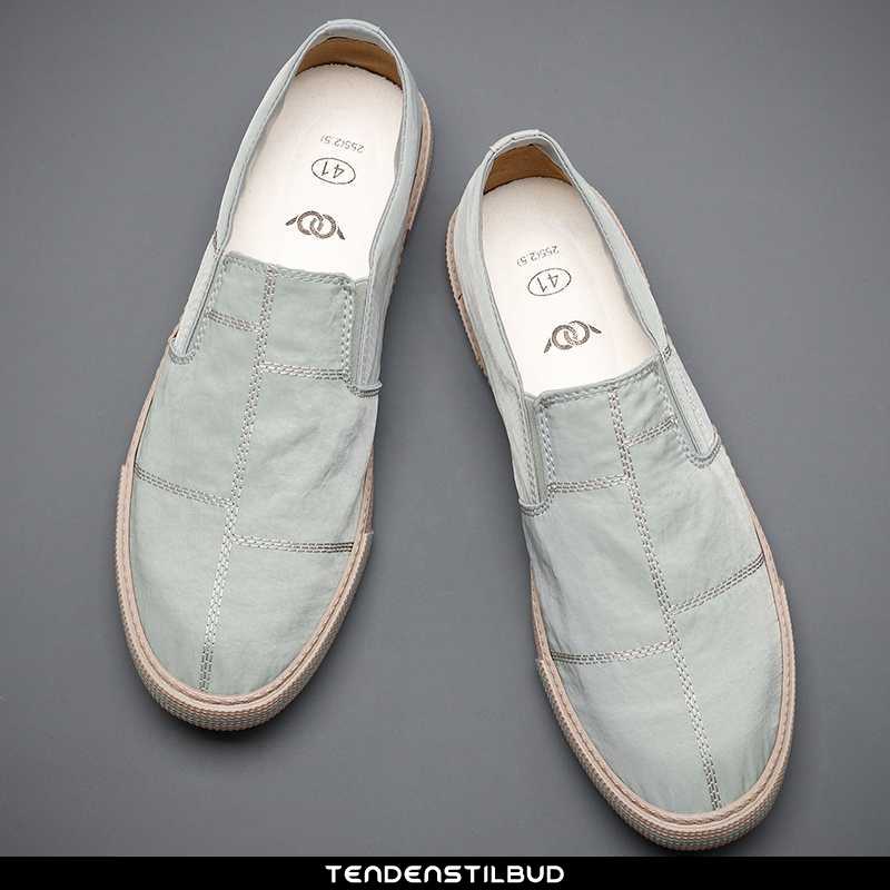 Loafers Herre Canvas Trend Klud