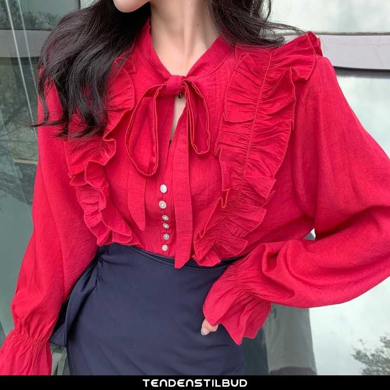 Skjorter Dame Bluser Skjorter Trend Jakke