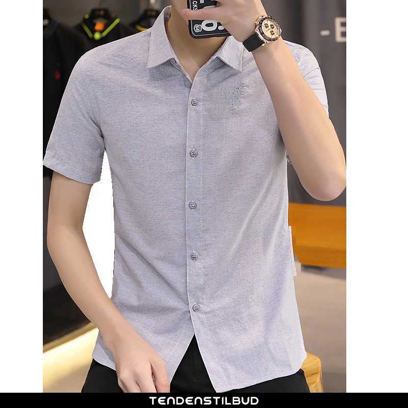 Skjorter Herre Skjorte Slim Fit Alt Matcher