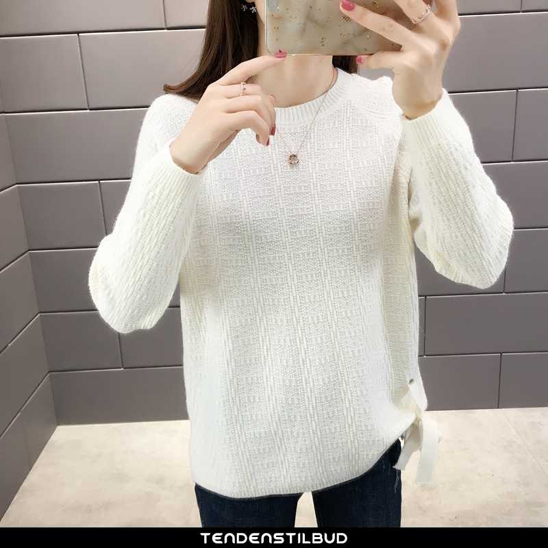 Sweatere Dame Sweater Mode Ren Hvid