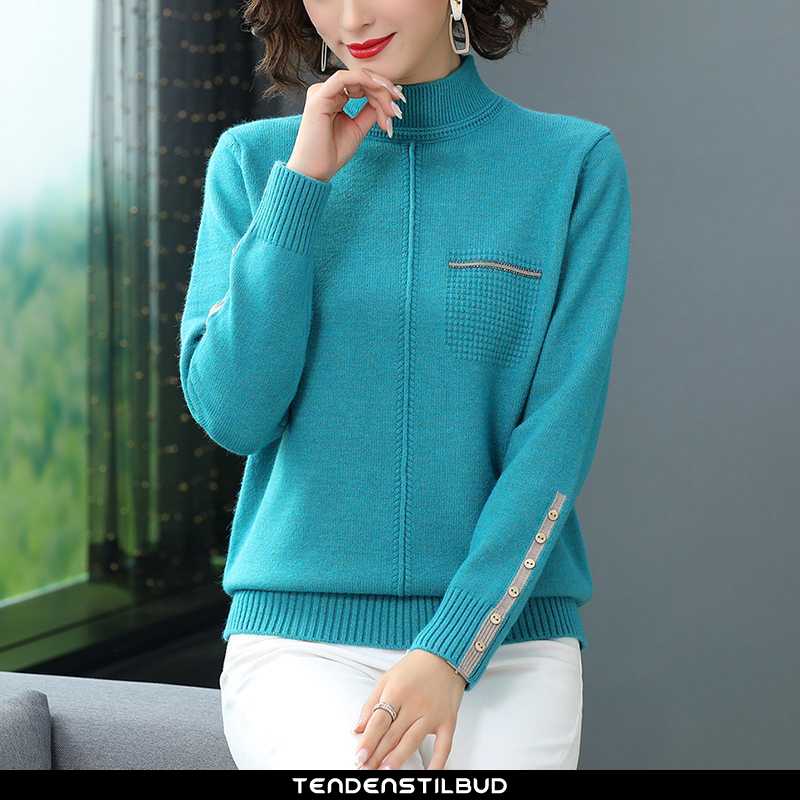 Sweatere Dame Sweater Varm Ny